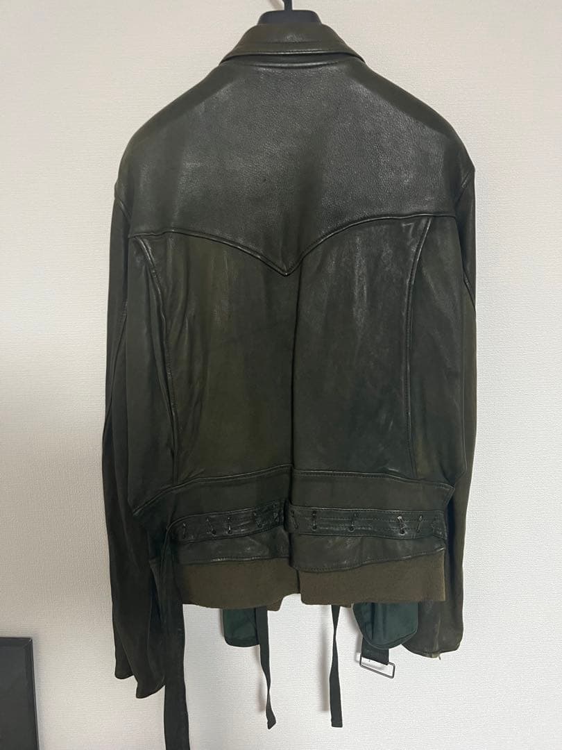 名作 ミハラヤスヒロ MIHARA YASUHIRO ライダース メゾン ミハラ