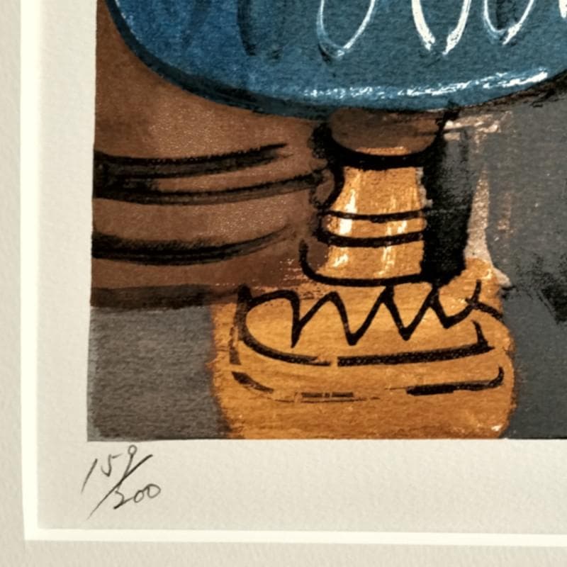 ☆増田 誠☆「ムッシュ」 リトグラフ 159/200 未使用額！