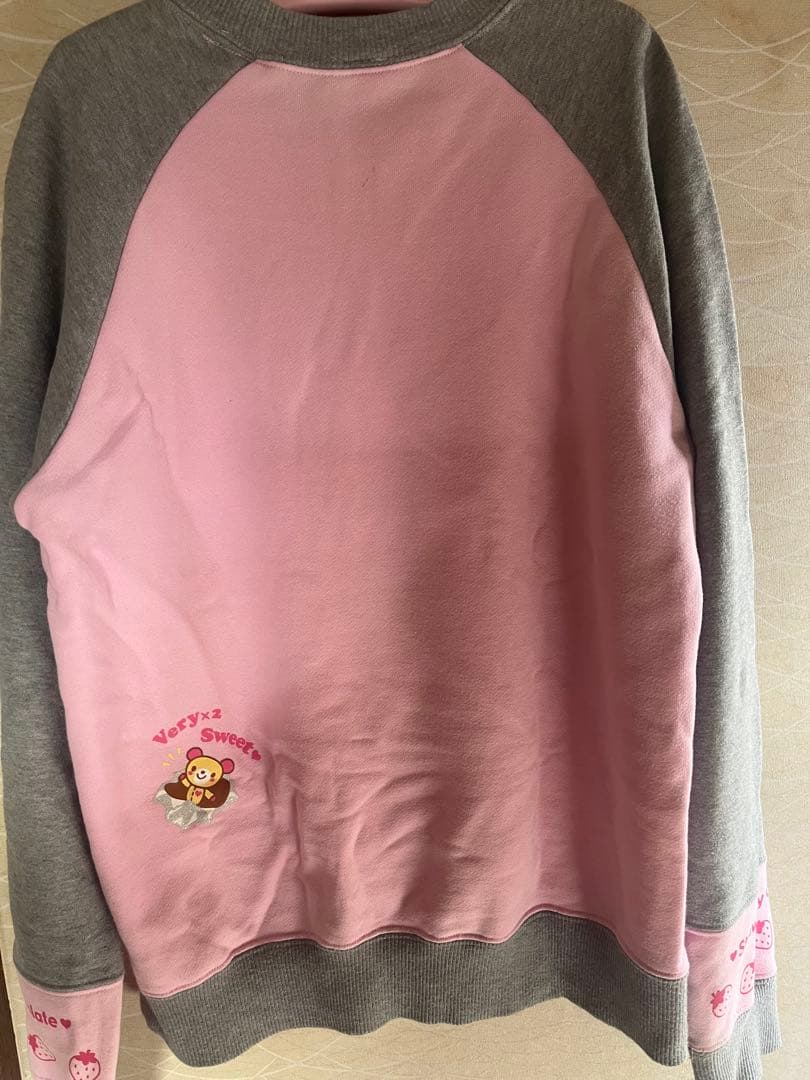 最終お値下 メゾピアノ L 160 ベリエちゃん トレーナー ピンクいちご レア