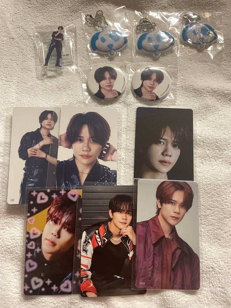 INI 藤牧京介 トレカ ミニアクスタ 缶バッジ キーホルダー まとめ売り