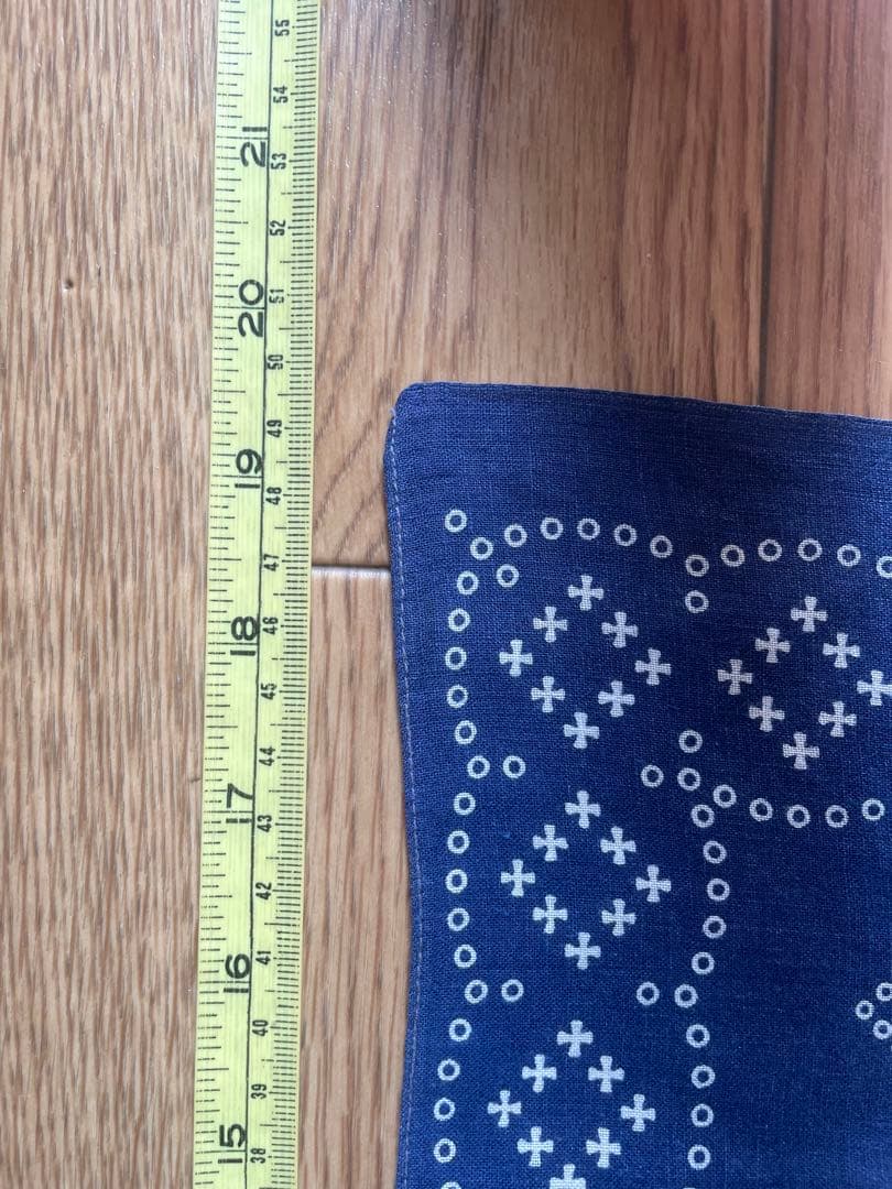 希少　2枚セット　GUARANTEED DUPLEX ネイビー バンダナ　ドット