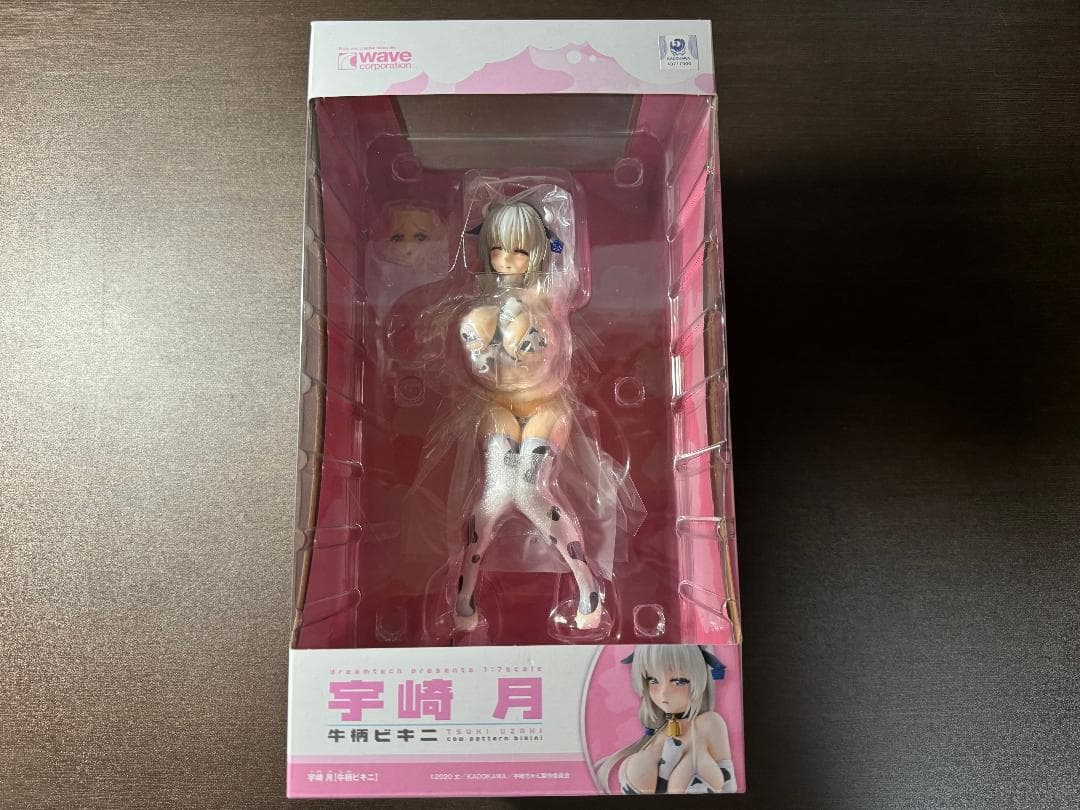 wave ドリームテック 宇崎 月/花【牛柄ビキニ】 セット 1/7 フィギュア