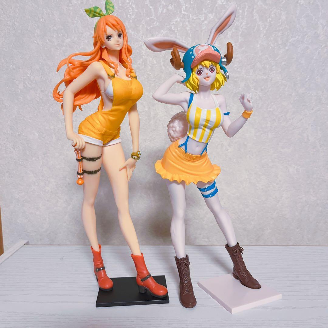 訳あり】7体セット ワンピース フィギュア ナミ ウルティ キャロット