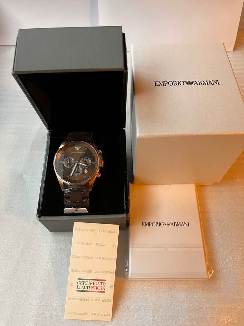 新品 EMPORIO ARMANI AR5890 メンズ腕時計