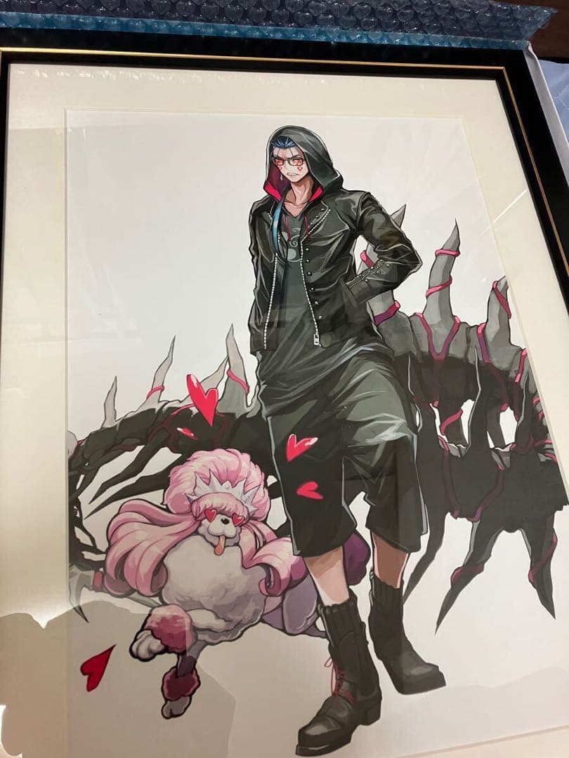 複製原画　Fate クー・フーリン　キャラファイングラフ　月姫　空の境界　セル画