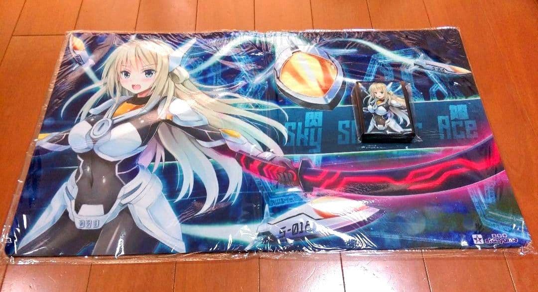 遊戯王　閃刀姫　レイ　スリーブ　プレイマット　セット　未開封　星遥ゆめ 遊戯王 閃刀姫 レイ スリーブ プレイマット セット 未開封 星遥ゆめ
