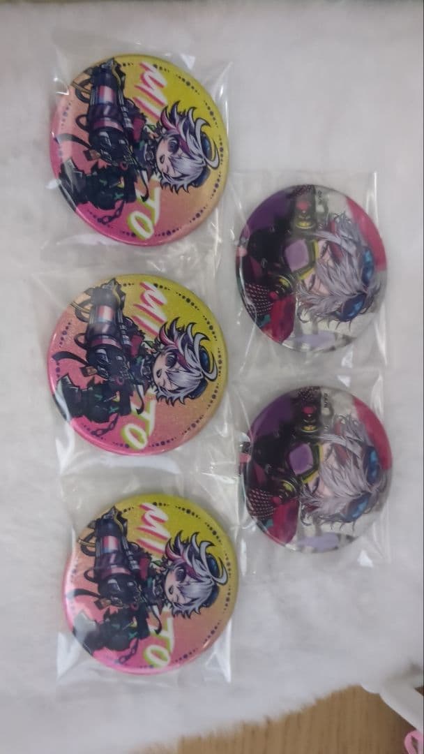 にじさんじ 不破湊 缶バッジ Stun Mode Fuwa&Saegusa - メルカリ