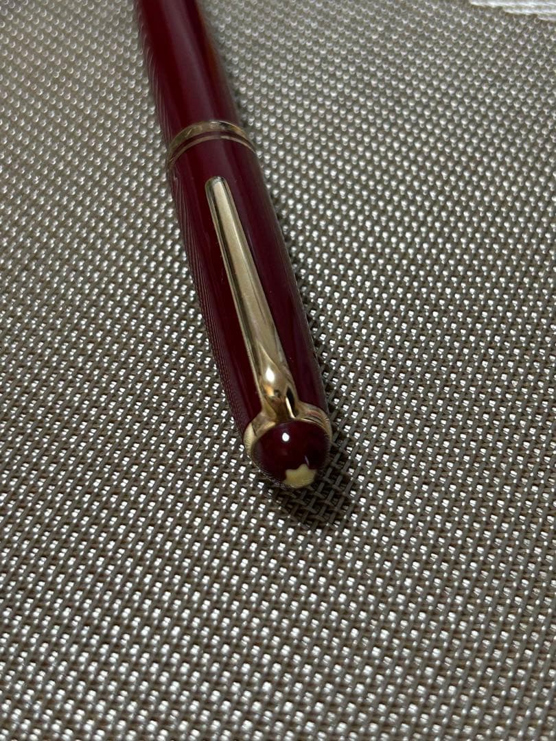 <希少・美品> mont blanc モンブラン254ボルドー　万年筆 希少・美品> mont blanc モンブラン254ボルドー万年筆