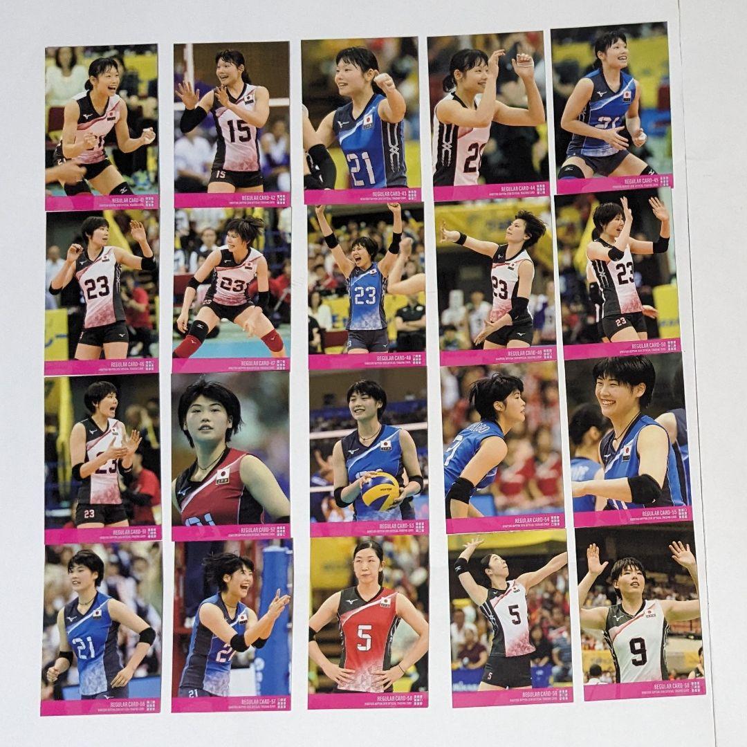 全日本女子バレーオフィシャルカード2018 「火の鳥NIPPON」コンプ