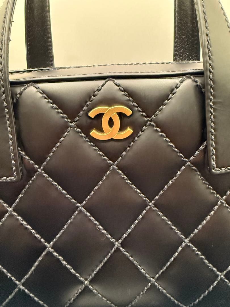 CHANEL シャネル　ワイルドステッチハンドバッグ