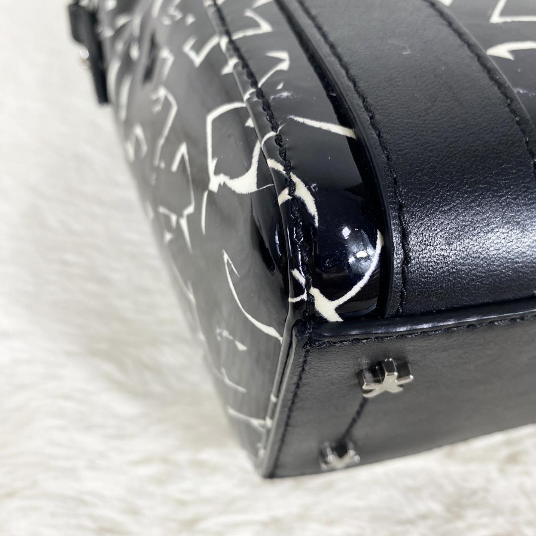 JIMMY CHOO×ERIC HAZE BLACK 2WAYハンドバッグ 美品