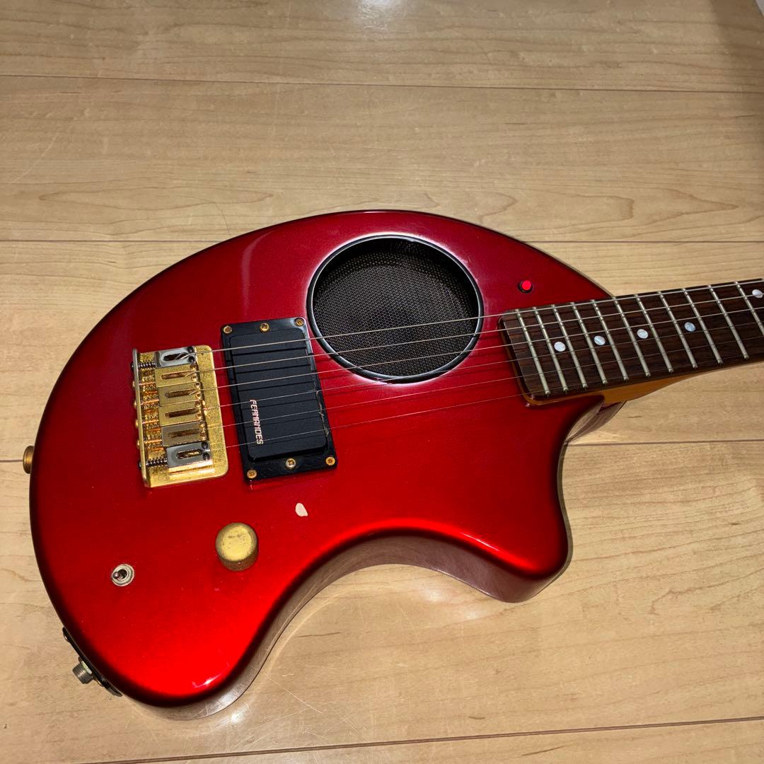 FDRNANDES ZO-3 アンプ内蔵 スピーカー内蔵 エレキギター レッド