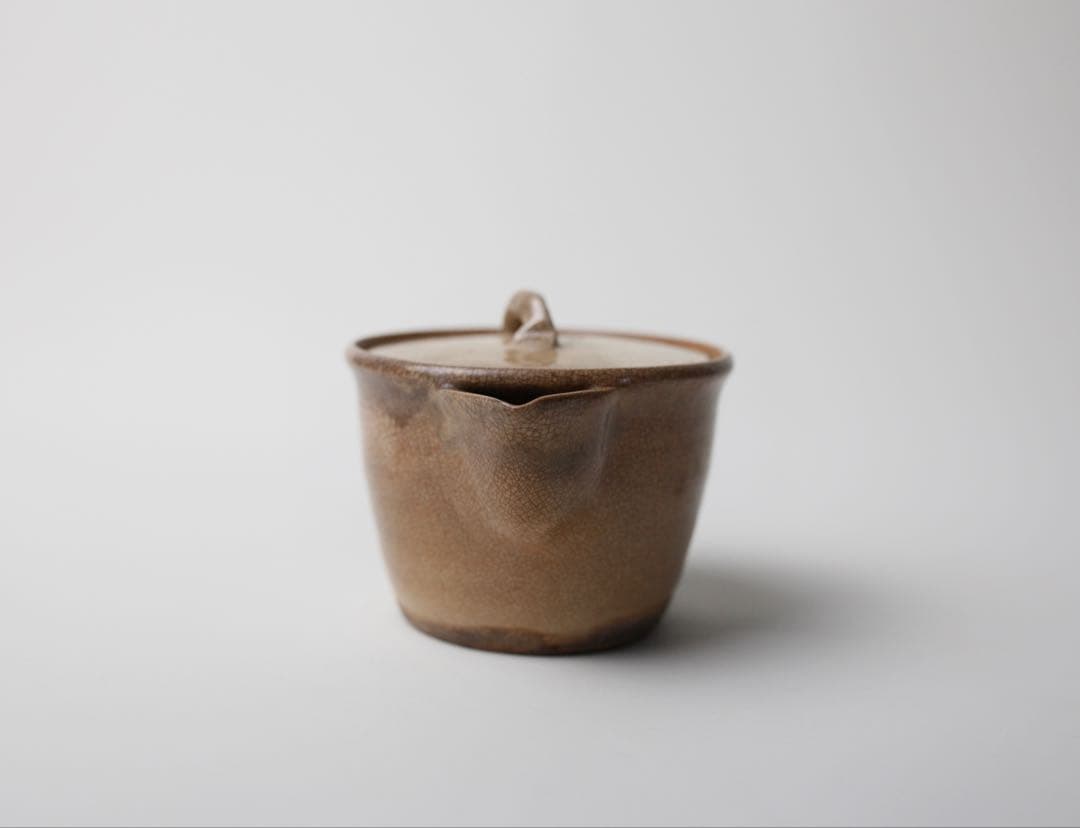 時代煎茶器 宝瓶 宝塚焼 萩焼 煎茶碗 茶盆 セット - メルカリ