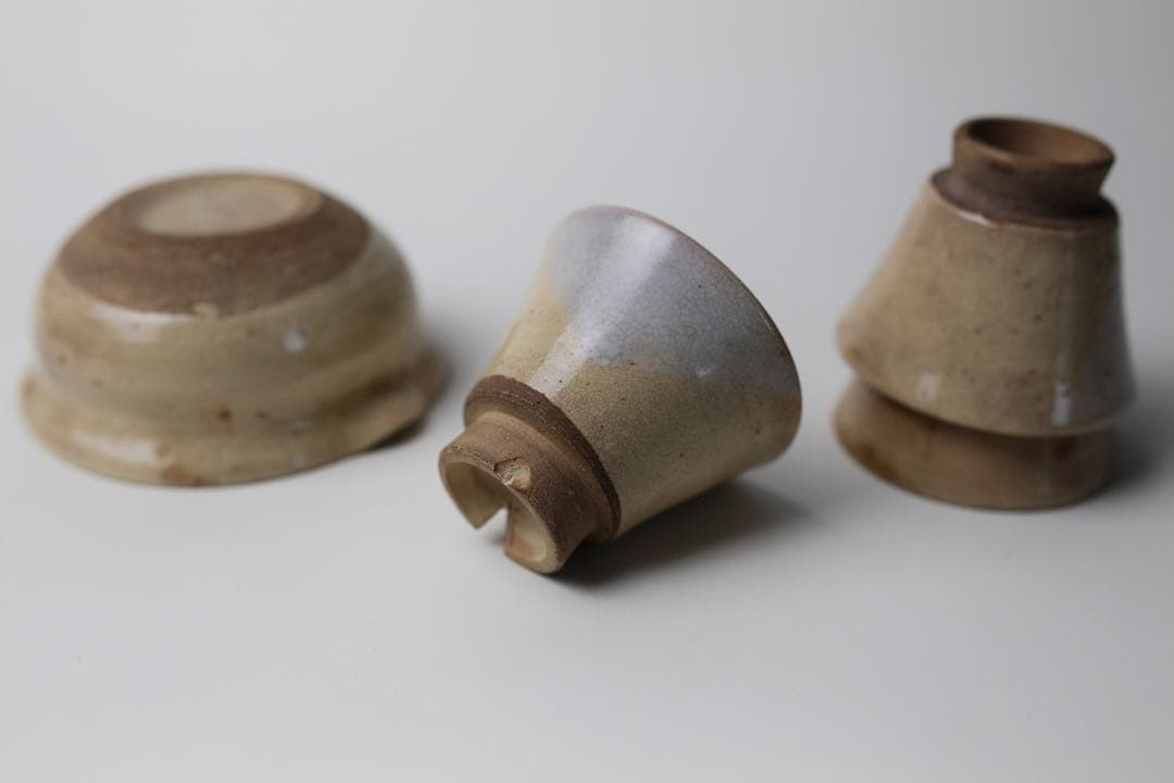 時代煎茶器 宝瓶 宝塚焼 萩焼 煎茶碗 茶盆 セット - メルカリ