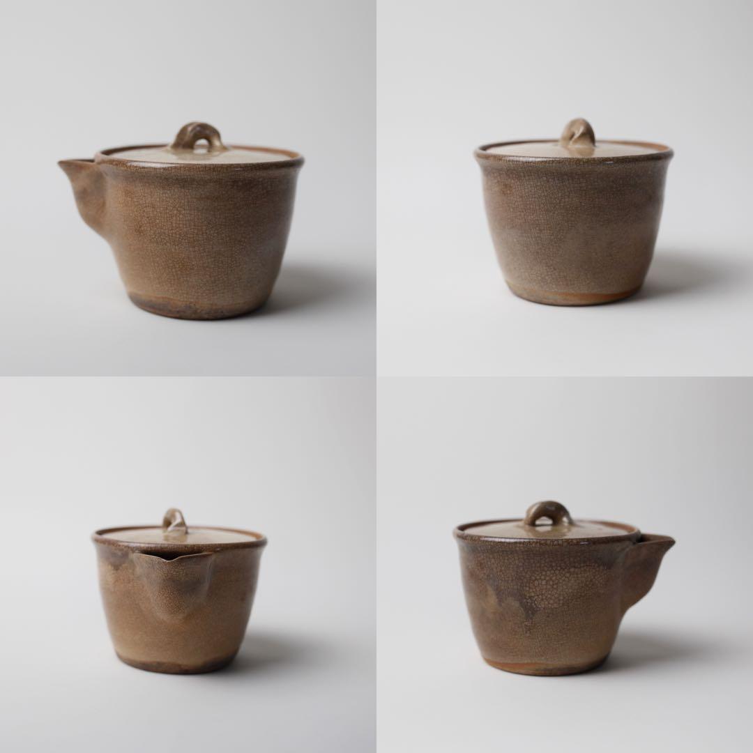 時代煎茶器 宝瓶 宝塚焼 萩焼 煎茶碗 茶盆 セット - メルカリ