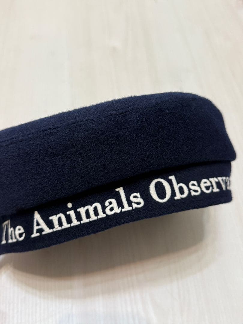 The Animals Observatory ベレー帽 ネイビー