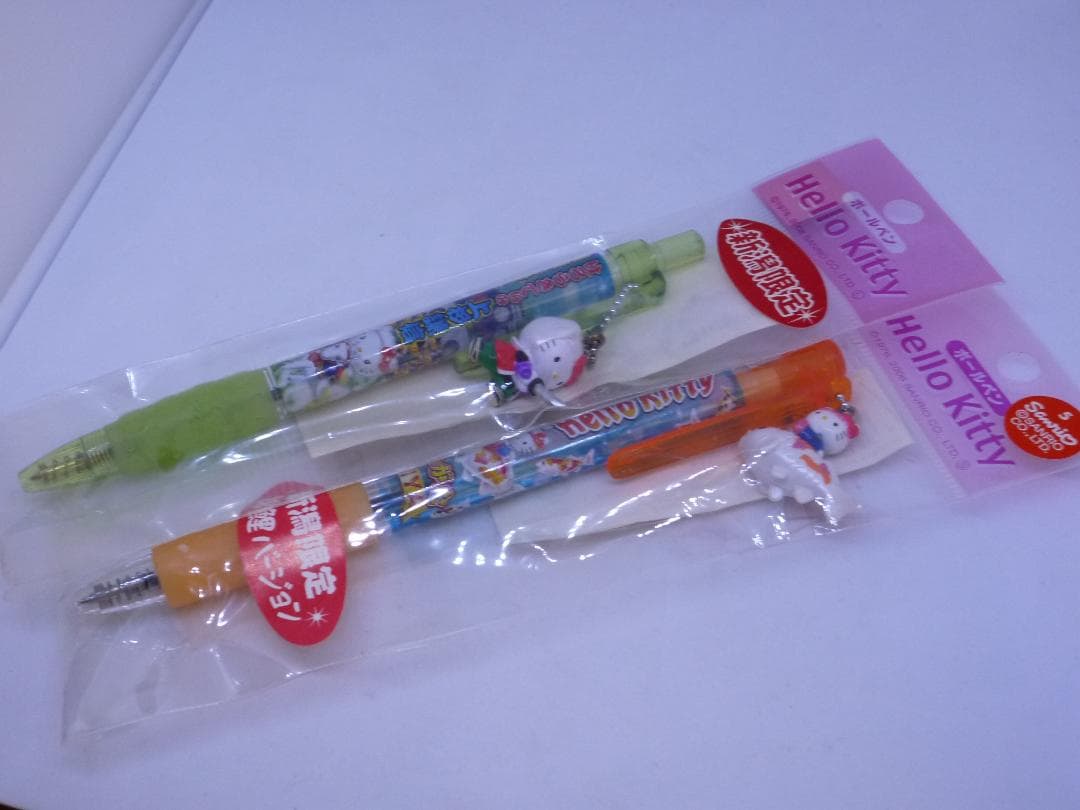 bレア品☆未使用☆新潟限定 ハローキティ ご当地ボールペンx2種セット