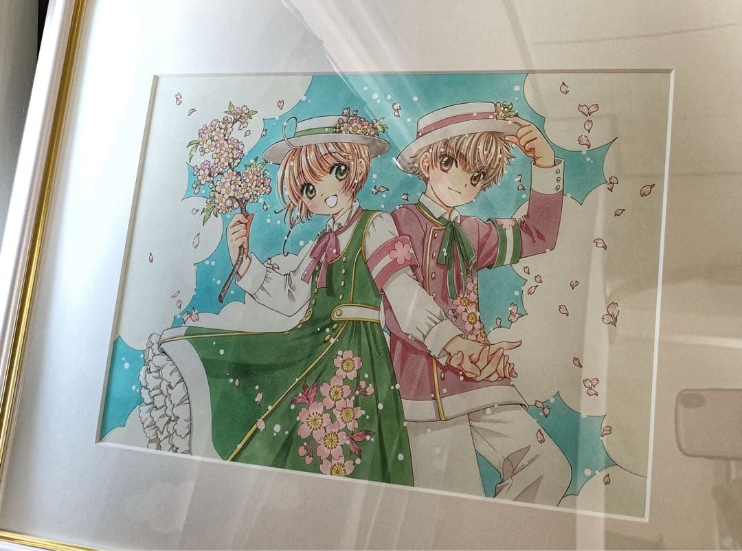 カードキャプターさくら 複製原画 連載25周年記念 第2弾 木之本桜 B4
