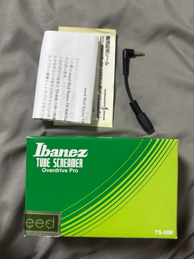 断捨離: (ジャンク品)TS-808チューブスクリーマー weedの通販はau PAY