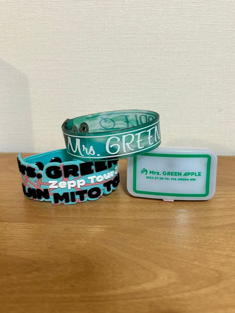 Mrs. GREEN APPLE ラバーバンド 3点セット