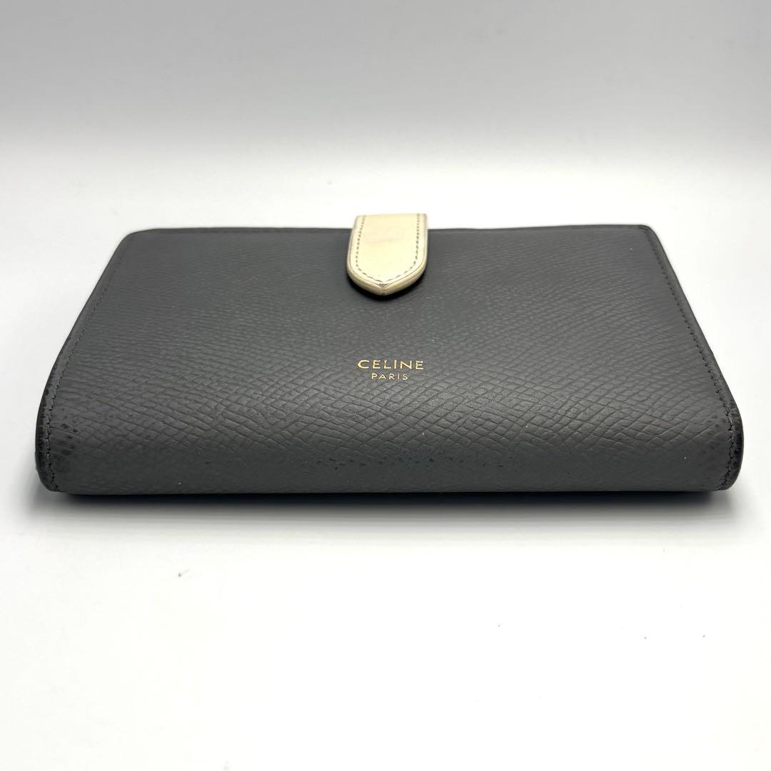 ちりツーキ 様専用 CELINE セリーヌ ミディアム ストラップウォレット