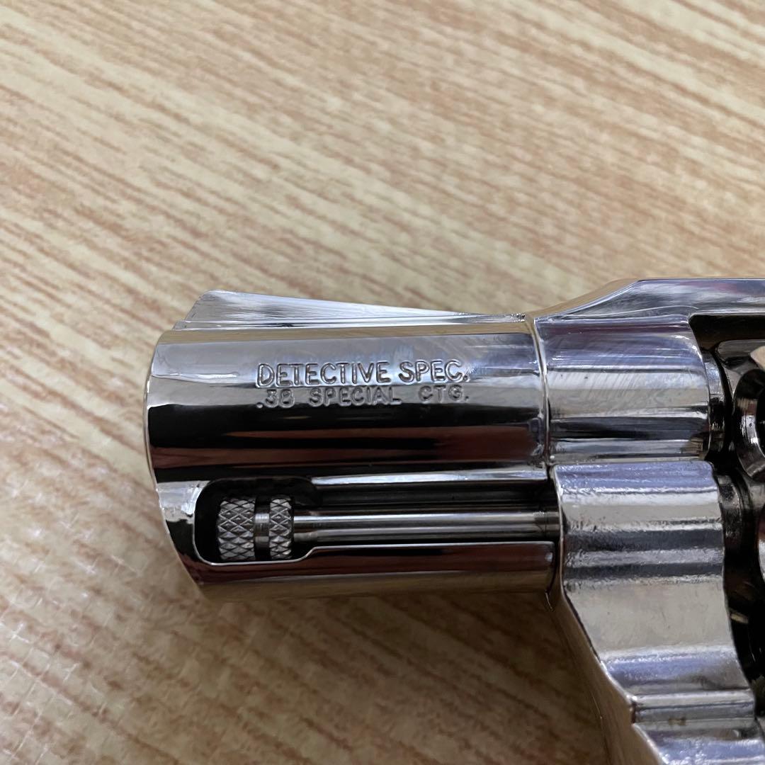 (現状品) タナカ コルト デテクティブスペシャル38 シルバー ガスリボルバー