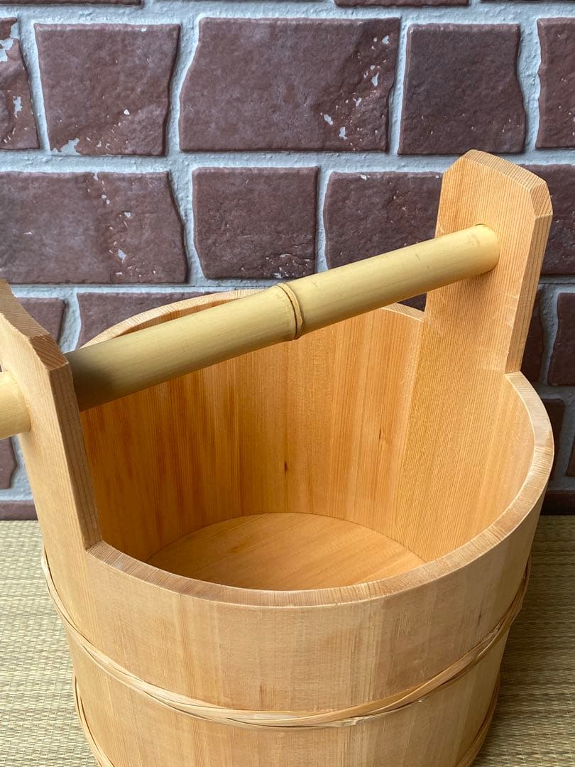 水指□銘「ふくらめ」古い水さし 古黄瀬戸 漆器蓋 桐箱 金継ぎ直