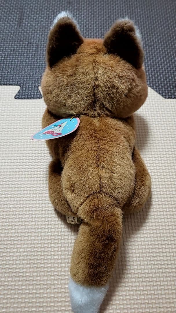 昭和レトロ　レア　希少　キタキツネ　チロンノプ　タグ付き　三英　日本製