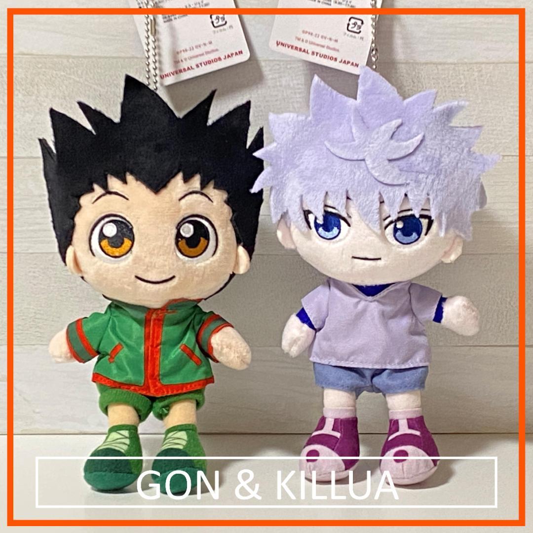 HUNTER×HUNTER ハンター USJ ユニバ ぬいぐるみ 缶バ キルア ハンター