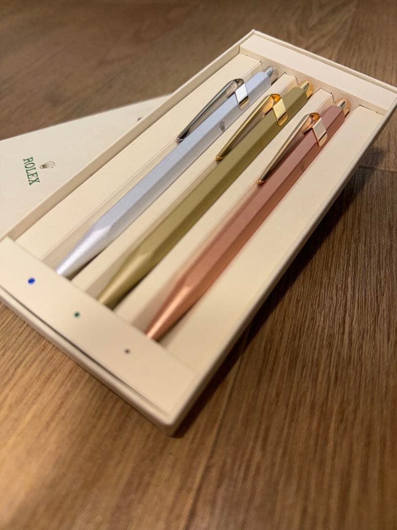 ロレックス ボールペン3本セット - メルカリ