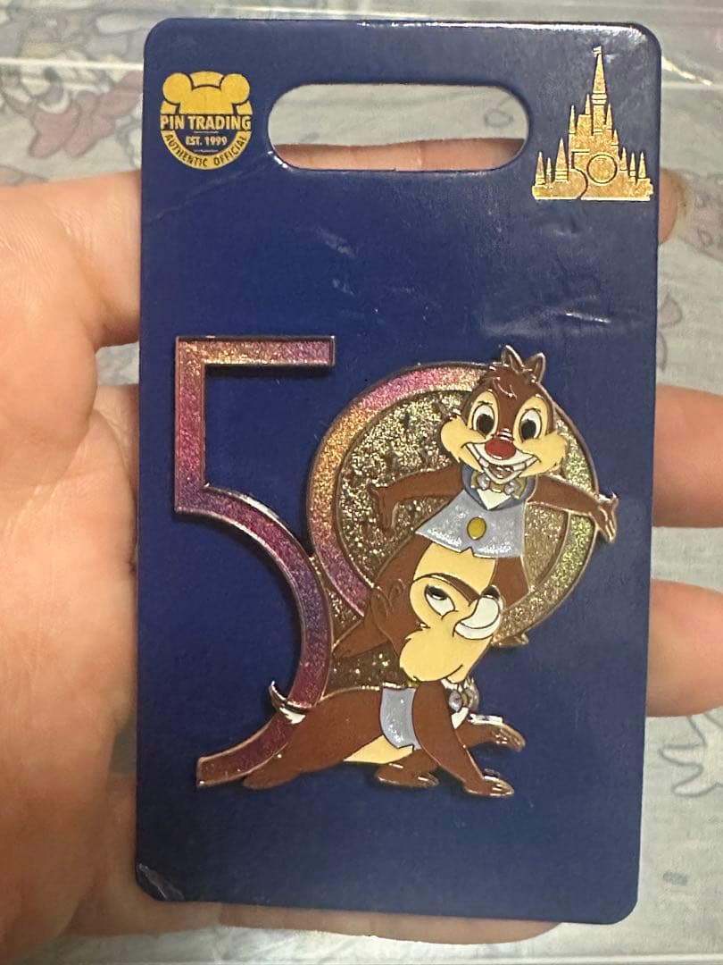 ディズニー ウォルトディズニーワールド WDW 50周年 ピンバッジ ピンズ