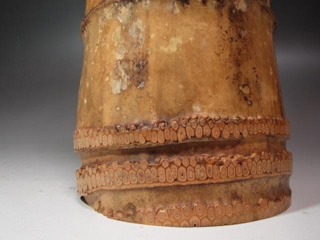 ☆ 黒田正玄 竹置筒花入 雲海 裏千家 十五代 鵬雲斎の花押☆x602