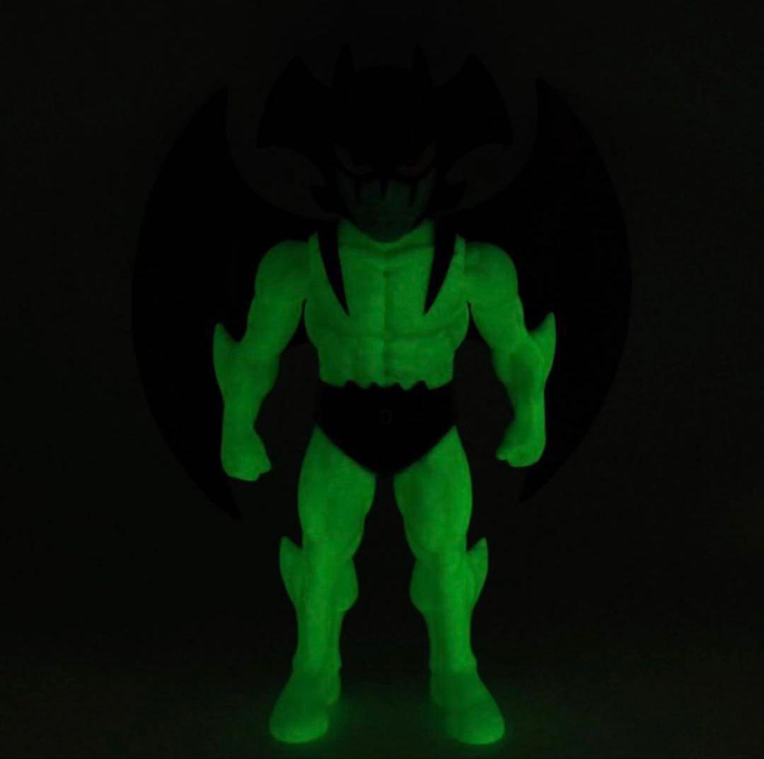 ソフビ デビルマン Planet-X プラネットエックス 蓄光 面取れ