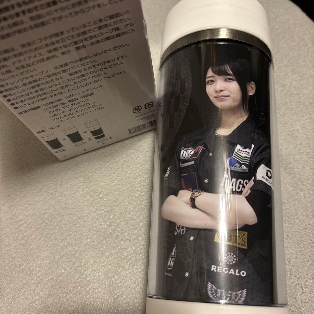 FLAGS 三浦歌織プロ ライブカード　タンブラー　アクリルスタンドセット