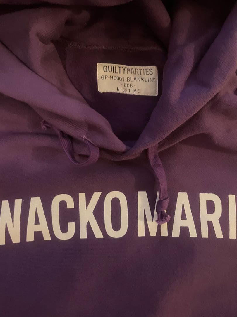 ワコマリア　wakomaria guiltypartiesパーカー　used