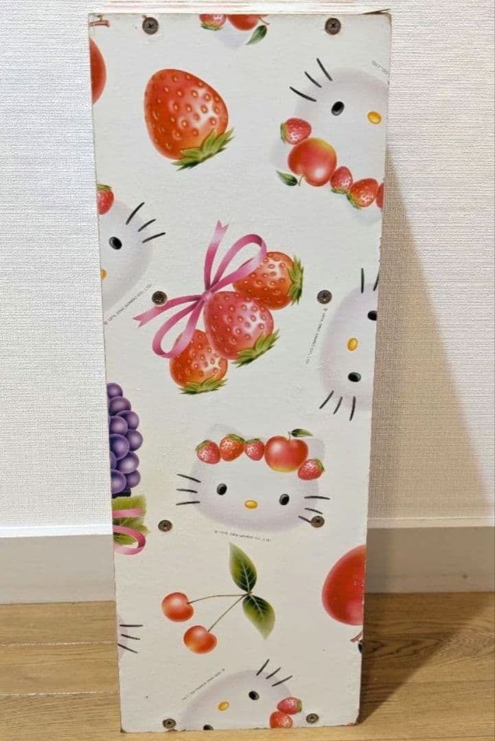 激レア！ハローキティ 3段ボックス フルーツ柄 サンリオ 2002年