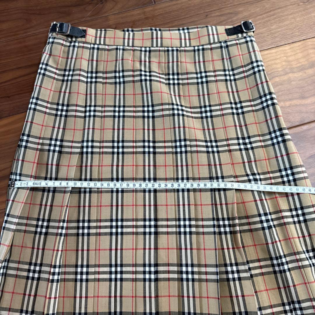【虎】BURBERRYLondon バーバリーロンドン　チェック柄スカート
