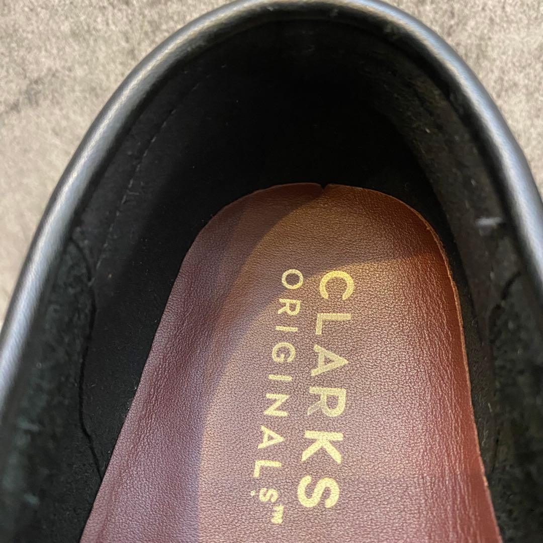 ✨美品✨クラークス CLARKS ワラビー レザー【25】ブラック