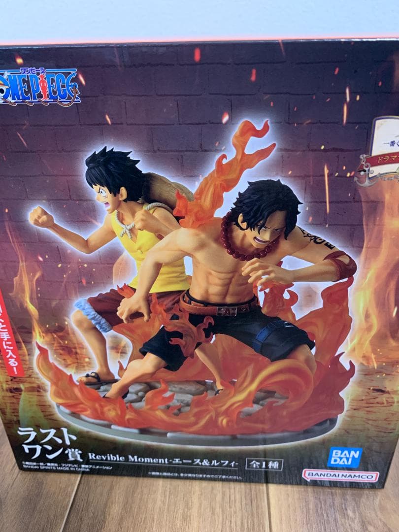 ワンピース 一番くじ ラストワン賞 エース&ルフィ おまけ付き - メルカリ