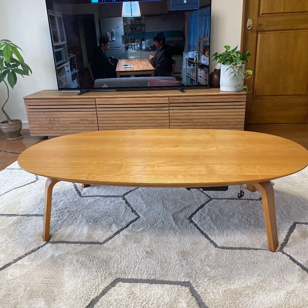 無印良品こたつ 廃盤【無印良品 MUJI】4人用の大型こたつ MJ-KDF1340B/N