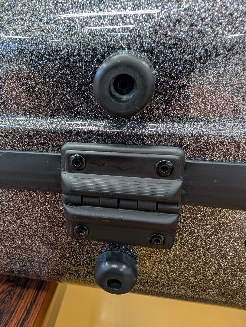 DACNx-1sテナーバス用トロンボーンセミハードケーススパークルダークシルバー