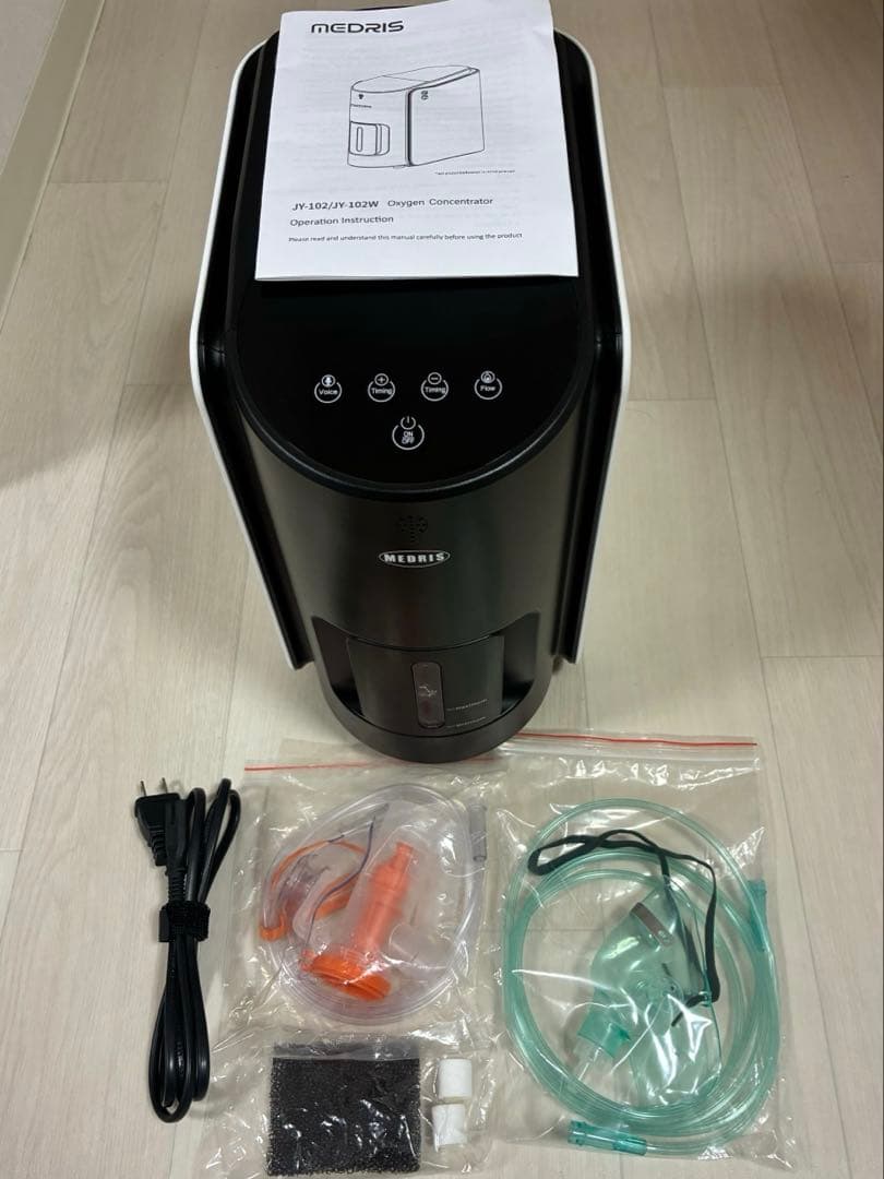 MEDRIS 家庭用酸素発生器 JY-102W 使用時間216h - メルカリ