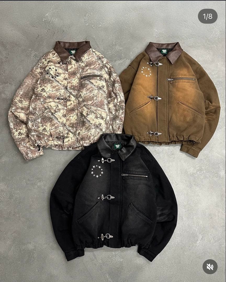 that's life ザッツライフ ファイヤーマンジャケット　ブラック