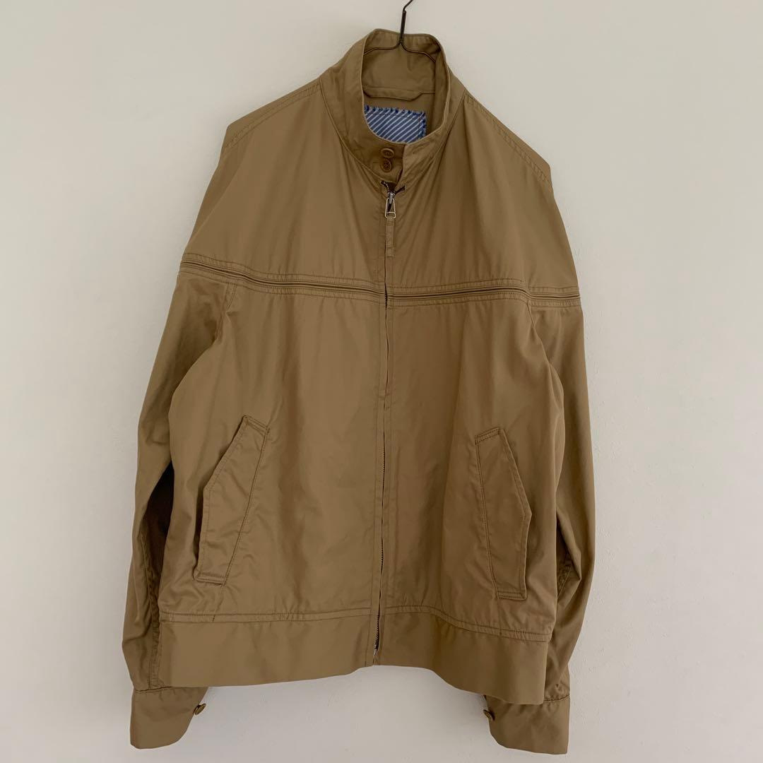 45R 薄ギャバのキャップショルダースウィングトップ - ジャケット