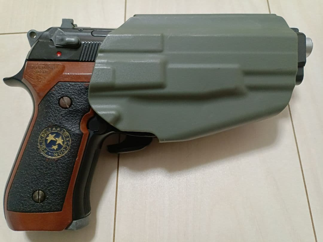 中古品】東京マルイ ガスガン「サムライエッジ」＆ホルスター付き