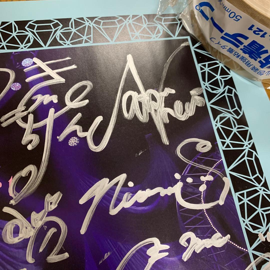 直筆サイン入り 24 girls 2020 =LOVE・≠ME B2 ポスター