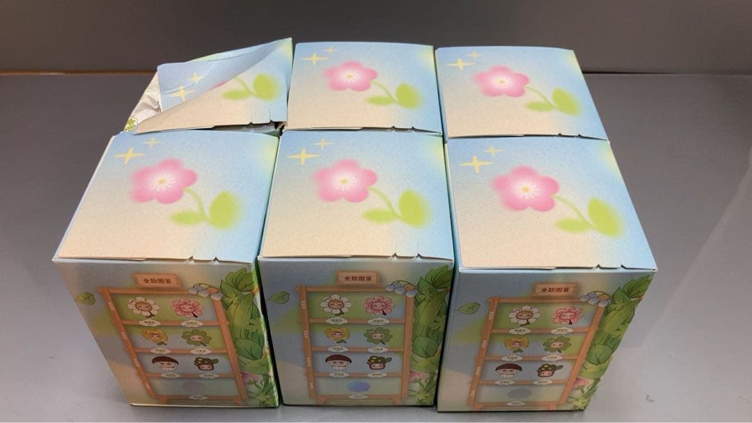 lokikitoys パッと咲いたシリーズ トレーディングプラッシュ　６箱入