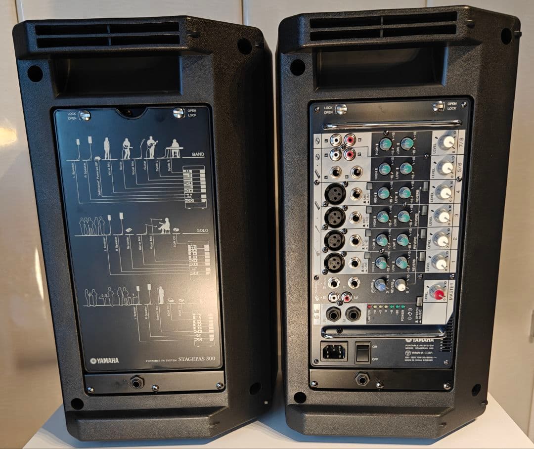 YAMAHA STAGEPAS 300 ポータブルPAシステム 純正専用ケース付