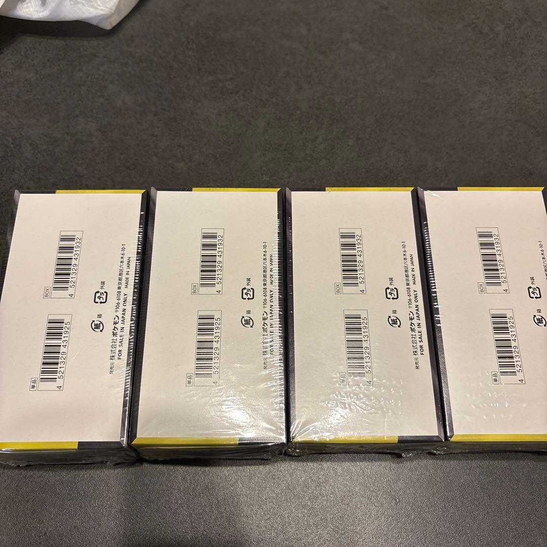 ポケモンカードゲーム MEGAドリームEX 4ボックス