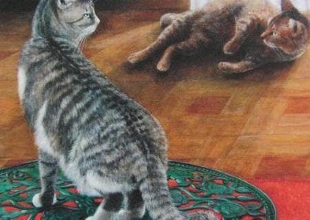 大澤美由紀、【気配】希少な額装用画集より、厳選、新品額装、マット額装付、状態良好